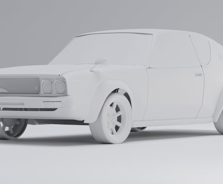 Blenderでモデリングなどします 車やその他モデルなど作成します！ イメージ2