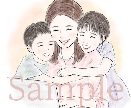 丁寧な手描きアイコンイラスト作成します 写真から似顔絵OK｜SNS・ブログ・LINEに使えるアイコン イメージ2