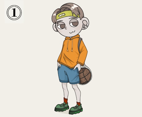 個性的でポップなイラストを多種多様でお描き致します 自分が好きな柄や雰囲気が見つけられる！アイコンやグッズなどに イメージ2