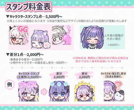 Twitch・YouTubeバッジスタンプ作ります あなたの世界観を、ポップでかわいく届けるお手伝い♡ イメージ2