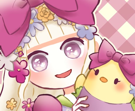 アイコンイラスト作成します かわいいタッチのイラストであなただけのアイコンを作成します イメージ2