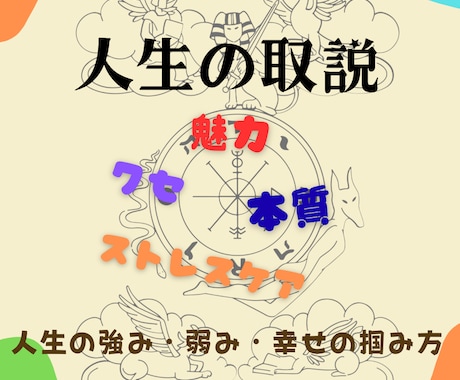 魂の才能・クセ・トラウマ読み解きます 自分でも気づけない自己分析シートを10天体から読み解きます イメージ1