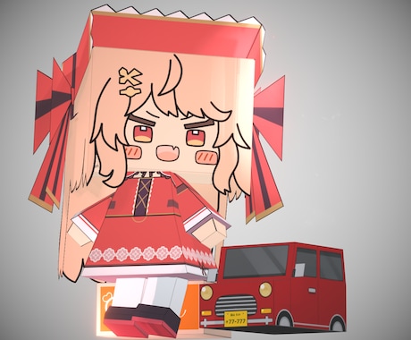 Vtuber向け3Dモデル制作請け負います イメージ1