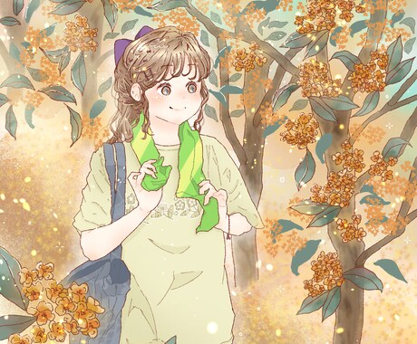 写真を素敵なイラストに！SNS・ブログ用作成します ふんわり優しい気持ちを詰め込みます イメージ2