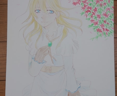 可愛らしい女の子たちを描きます 手書きイラスト、アナログ専門、可愛い女の子を描く。 イメージ1