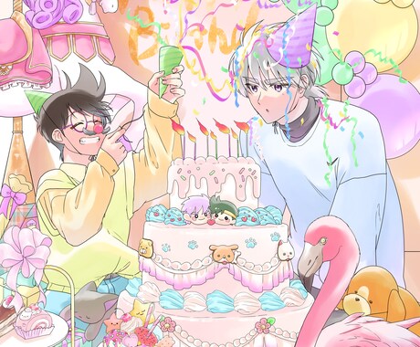 イラストお作りします 挿絵、表紙イラストetc…用途にあわせて対応致します！ イメージ2