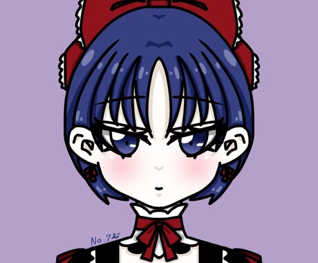 アイコン描きます 様々な女の子のイラスト描きます イメージ1