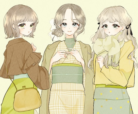 おしゃれで目を惹くイラスト描きます YouTubeや配信用サムネイル、返礼品、挿絵等ご相談下さい イメージ1
