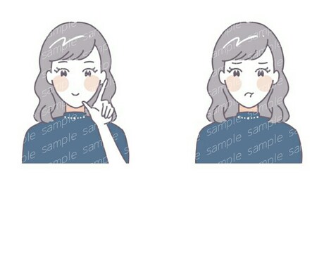 お写真や似顔絵をかわいくイラストアイコン化します シンプルかわいいを掛け合わせた柔らかい印象づくりをお手伝い◎ イメージ2