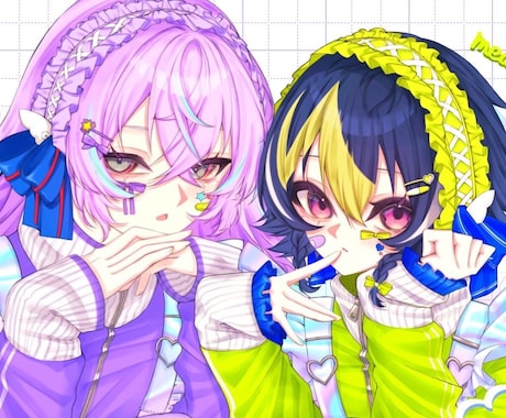 ちゅるちゅるでかわいいイラスト制作致します イメージ1