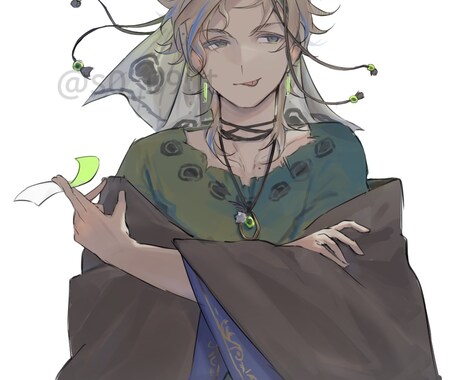バストアップ、全身立ち絵制作いたします 創作やTRPGなどのオリジナルキャラクターを実現いたします！ イメージ2