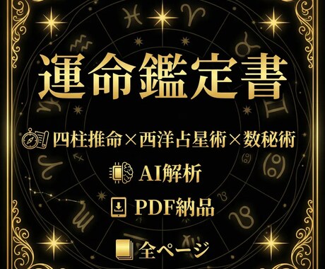 初回限定ワンコイン！【高精度人工知能】占いします 運命は、計算できる。 占術2000年の叡智 × 超学習AI。 イメージ1