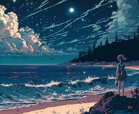 背景や風景を描きます 通知気づき次第すぐに描きます。アニメ、CGなど イメージ2