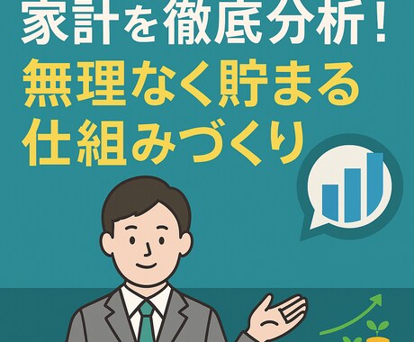 家計を徹底分析！無理なく貯まる仕組み作ります 購入後、1ヶ月家計改善の質問相談チャットし放題 イメージ1