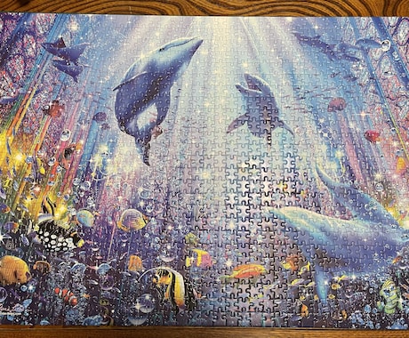 ジグソーパズル作成代行します 背景のようなジグソーパズルもたくさん作ってきました！！ イメージ1