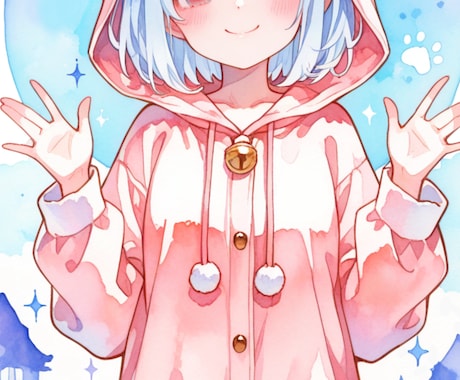 SNS用イラストを描きます 水彩風イラストで可愛いSNS用イラストを描きます(*^^*) イメージ2