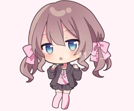 ミニキャラ、デフォルメイラスト描きます 安価でイラストオーダーがしたい方へ イメージ2