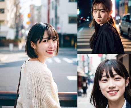 AI画像生成！リアルなAI美女などの作成を行います 広告やSNSで使用OK！ワンランク上のクオリティで提供！！ イメージ2