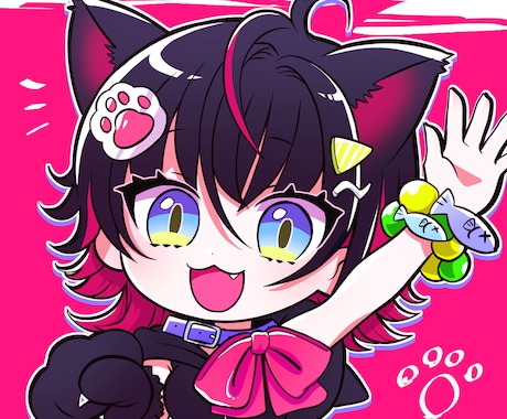 SNSアイコン・SDキャライラスト描きます お好みのタッチのかわいいSNSアイコンを描きます。 イメージ1