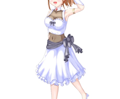 TRPGやアイコンに使えるお嬢様の立ち絵販売します すぐにTRPGなどで使える立ち絵をお求めの方にオススメ イメージ2