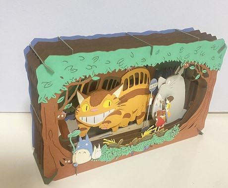 ペーパーシアターの完成品をお届けします 作る時間が取れない、細かい作業が苦手な方はぜひお任せください イメージ2