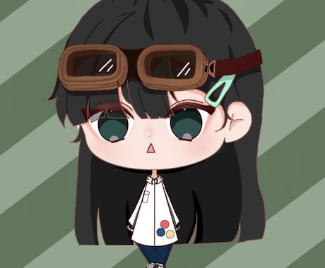 はっきり系ミニキャラアイコン作ります 可愛い貴方だけのキャラクターを安く貴方に イメージ1