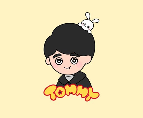 ゆるっと可愛い人物イラストやアイコン描きます 推しや自分をデフォルメしたアイコンで可愛く！ イメージ2