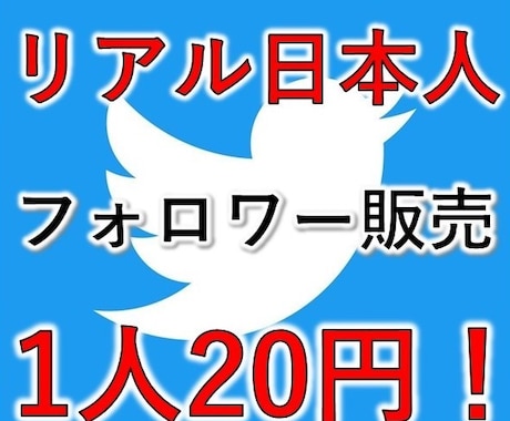 X,旧Twitterフォロワーを販売いたします リアル日本人フォロワー100名