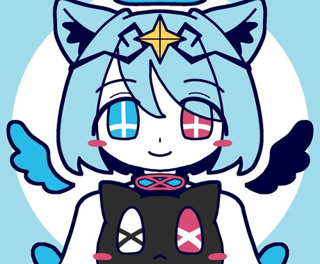 オリキャラ/固定キャラのアイコンを描きます シンプルで可愛いアイコンを制作します。 イメージ2
