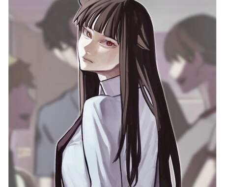 強くて美しい女の子描きます ダークや不穏な雰囲気のイラストが得意です！ イメージ2