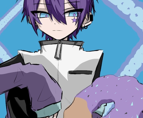 皆様の希望に合わせてキャラクターを作ります イラストはすべてデジタルで描きます イメージ2