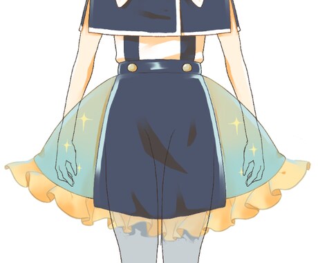 商用可能！キャラクター作成致します Live2Dキャラクターのパーツ分けイラストを提供します。 イメージ2