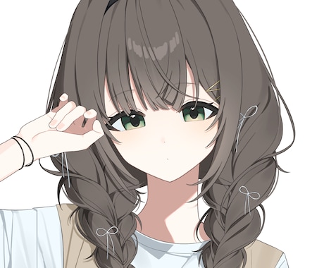 先着5名様限定】SNSアイコン・1枚絵を制作します アニメ塗りの透明感ある可愛いイラストが描けます！ イメージ2