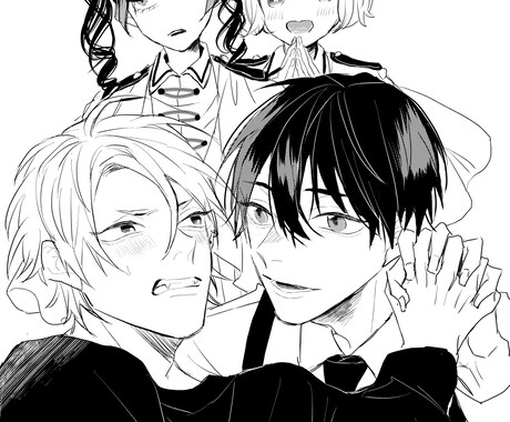 月単位でイラスト、漫画の添削致します 専門の勉強をしなくても絵は描けます！ イメージ1