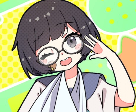 ポップ&キュートなアイコン作成します キャラデザ対応！商用利用可！なんでもご相談ください！ イメージ1