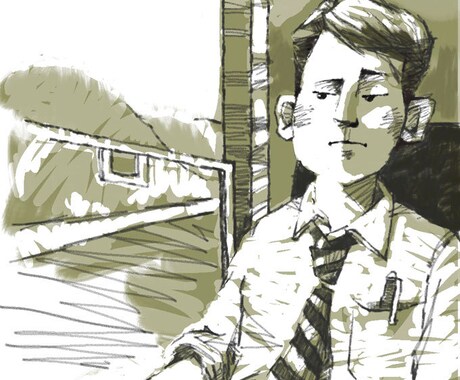 フライヤー、挿絵、ポスター、イラスト描きます 情緒ある手描きイラストでホンワカ。 イメージ1