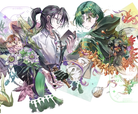 MVやキャラデザなど2Dイラストをお描きします イメージ1