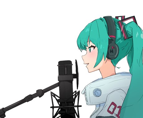 オリジナル曲や歌みたイラストを作成致します 用途にピッタリな素材イラストが必要な方へ イメージ2