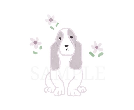ほんわかかわいい動物イラストお描きします 大切な家族のかわいい姿をイラストに。アイコン·挿絵などにも！ イメージ2