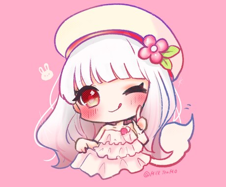お安くお気軽にゆるっと可愛いアイコンかきます 活動者様やオリキャラのゆるふわなアイコンを描きます イメージ2