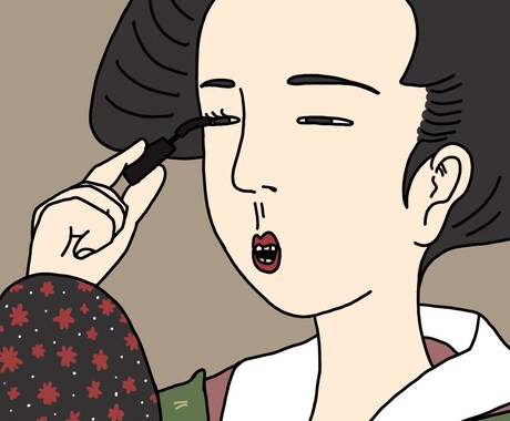 浮世絵風イラスト描きます ちょっと違ったイラストいかがですか？ イメージ2