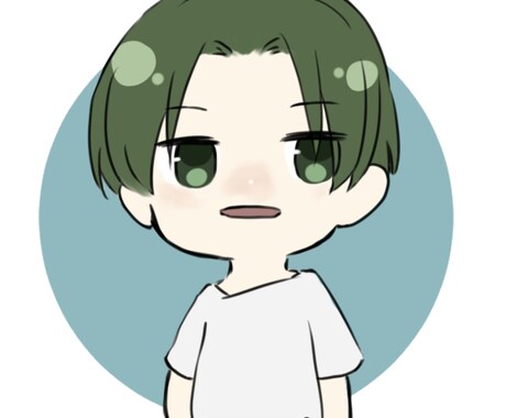 シンプルちびキャライラストお描きします アイコン・グッズにもおすすめ！シンプル可愛いイラスト！ イメージ2