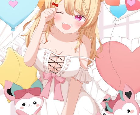 商用利用込み！可愛いイラストをお描きします イメージ1