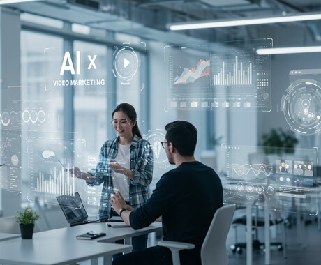 AIを活用した動画マーケティング支援いたします 他にはない“戦略＋実行”型の動画マーケティング支援 イメージ1