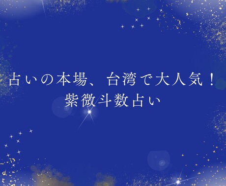 あなたの2025年を紫微斗数にて鑑定します 台湾で大人気の東洋占術でお悩みなど１つアドバイスいたします！ イメージ2