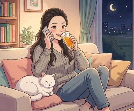 元コールセンターオペレーターが話し相手になります あなたの話し相手になります！5分からでも可能！お話しましょ！ イメージ2