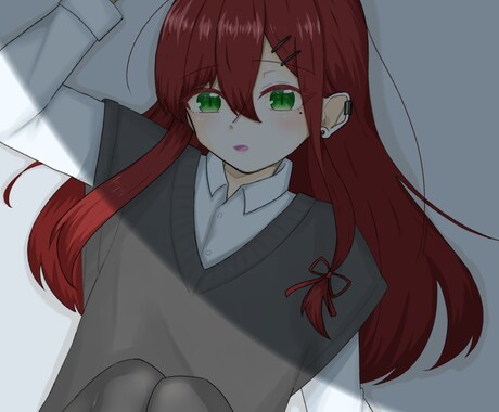 バストアップキャライラスト描きます あなたのキャラを幼かわいい絵柄で イメージ2