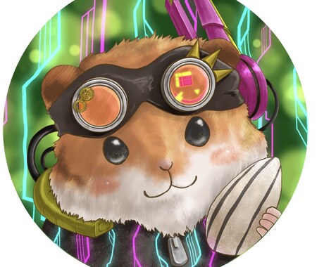 動物のアイコン・イラスト制作します 可愛い系、リアル系、モノクロ、カラー自由に選べます！ イメージ2