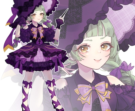 衣装デザインに拘った立ち絵描きます TRPG、IRIAM、VTuber、新衣装、グッズにどうぞ❁ イメージ2