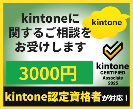 kintoneに関するご相談をお受けします ビデオチャットで開発/運用に関するお悩みをお聞かせください イメージ1